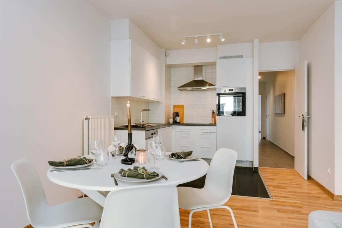 Stylish Apartment With Terrace And Balcony Anvers Dış mekan fotoğraf