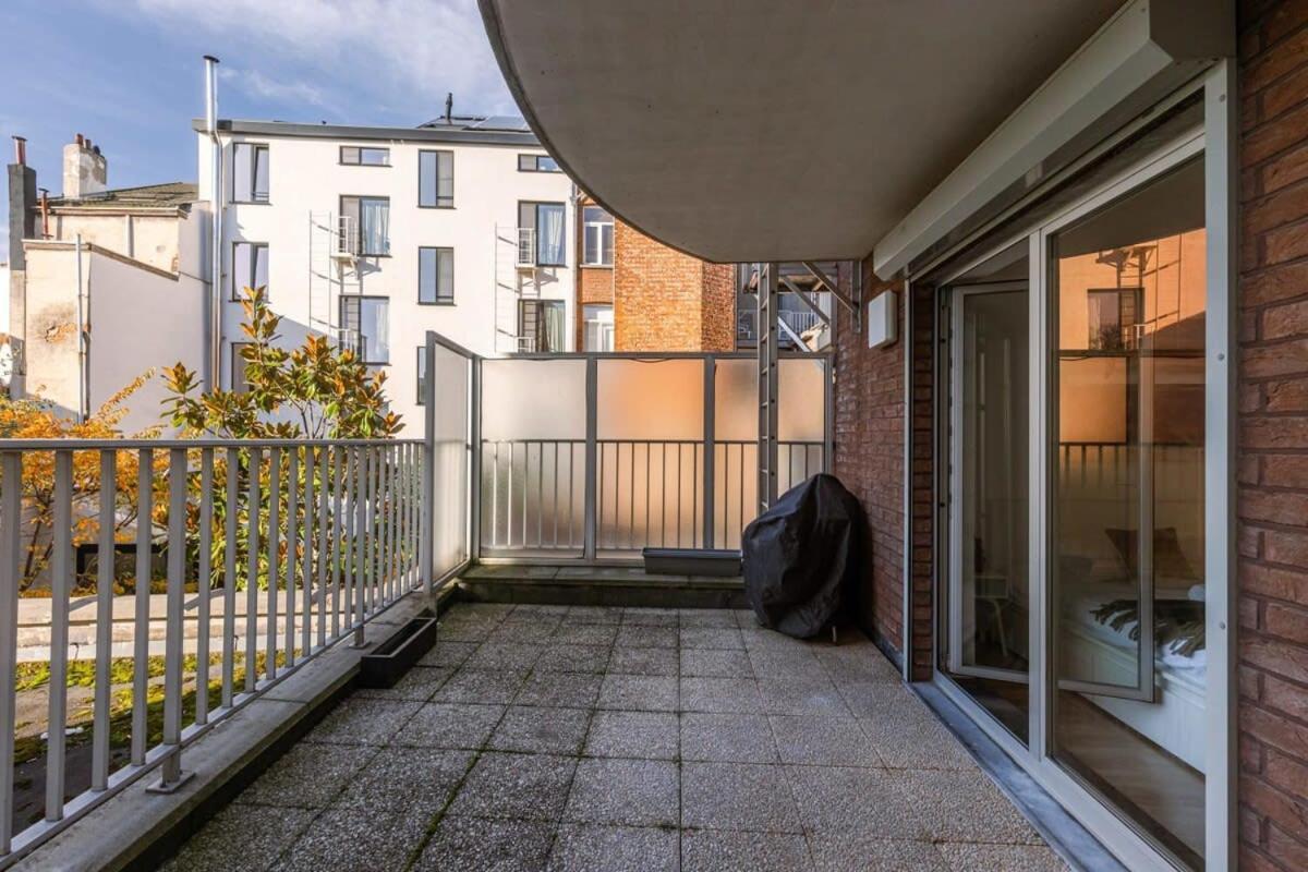 Stylish Apartment With Terrace And Balcony Anvers Dış mekan fotoğraf
