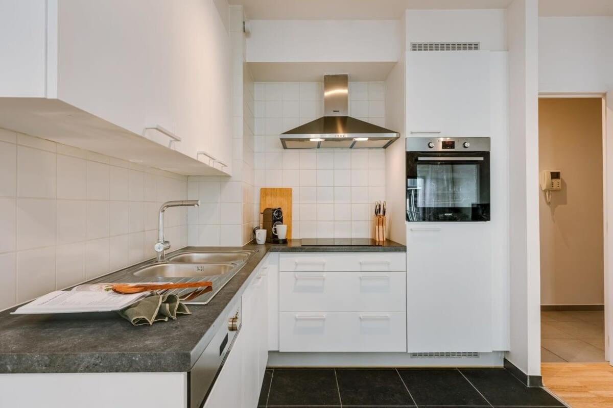 Stylish Apartment With Terrace And Balcony Anvers Dış mekan fotoğraf