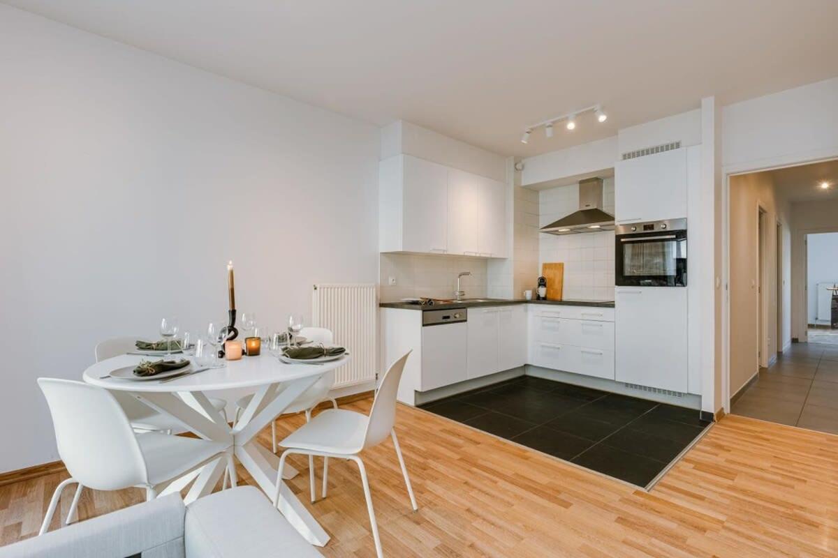 Stylish Apartment With Terrace And Balcony Anvers Dış mekan fotoğraf